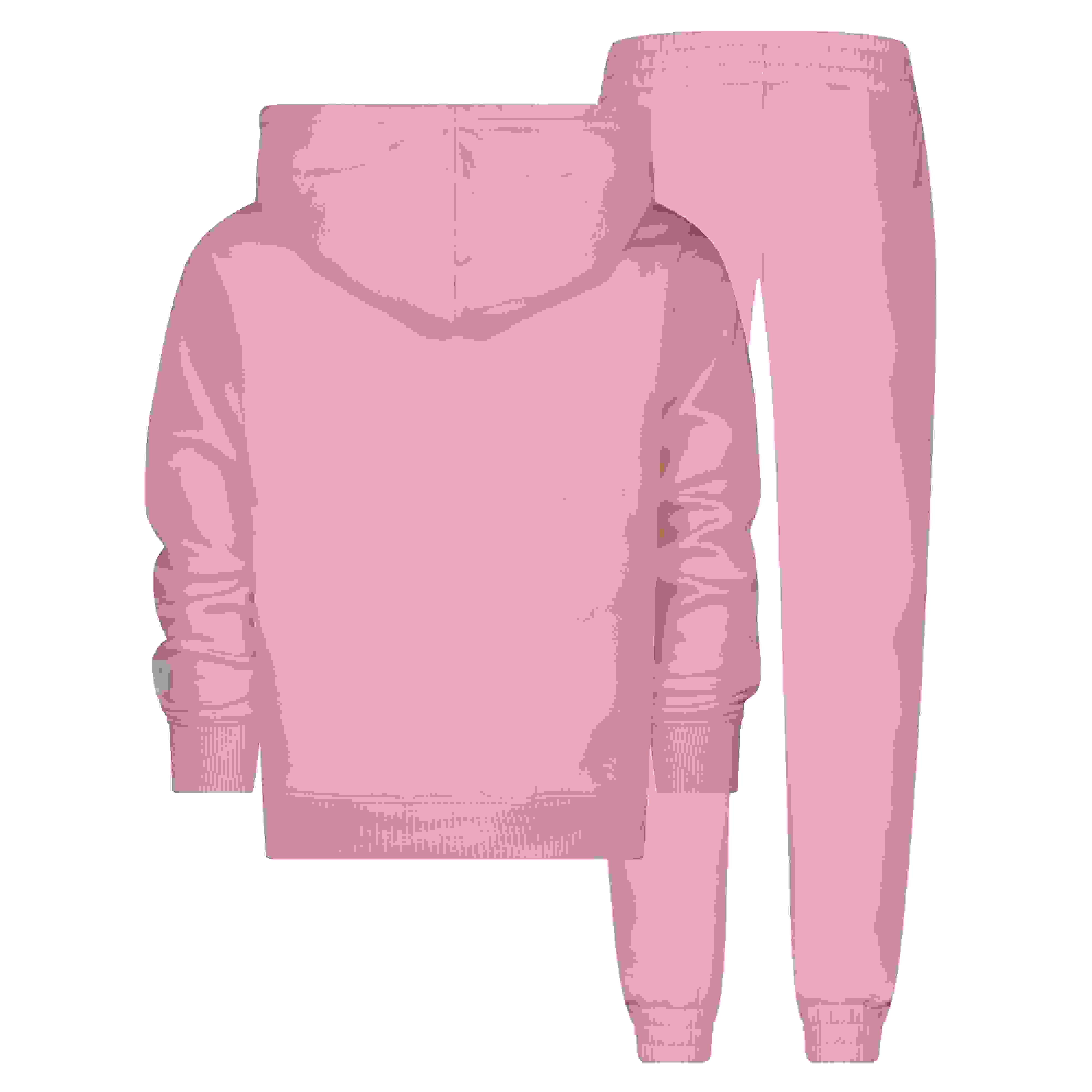 New Balance Little Girls' 2-Piece Pullover Pink Jogger Set